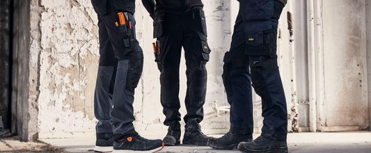 Des pantalons conçus pour s’adapter. À votre morphologie et à votre travail.