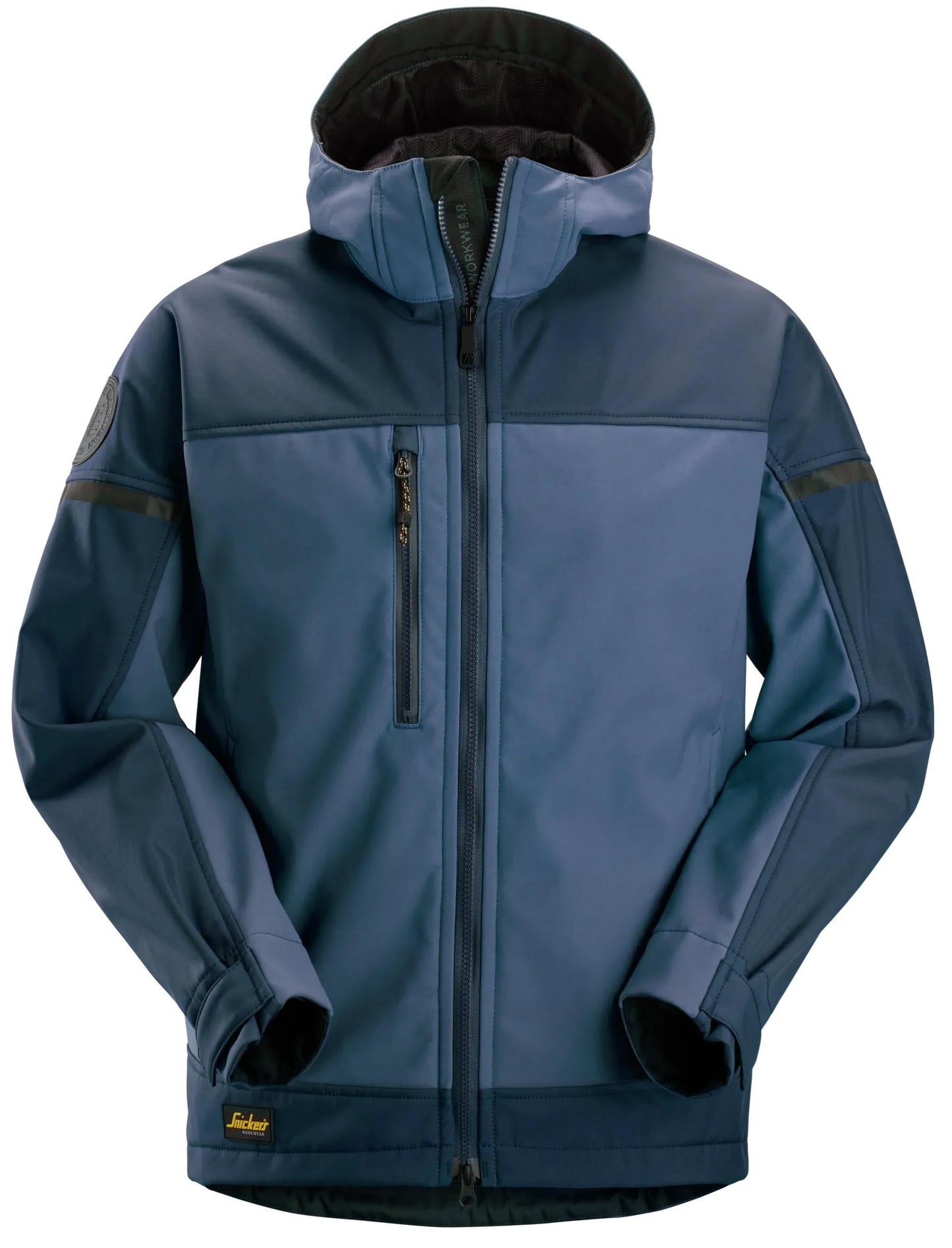 AllroundWork, Veste Softshell Stretch à capuche