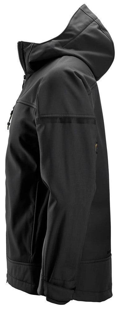 1226 AllroundWork,Veste Softshell Stretch à capuche