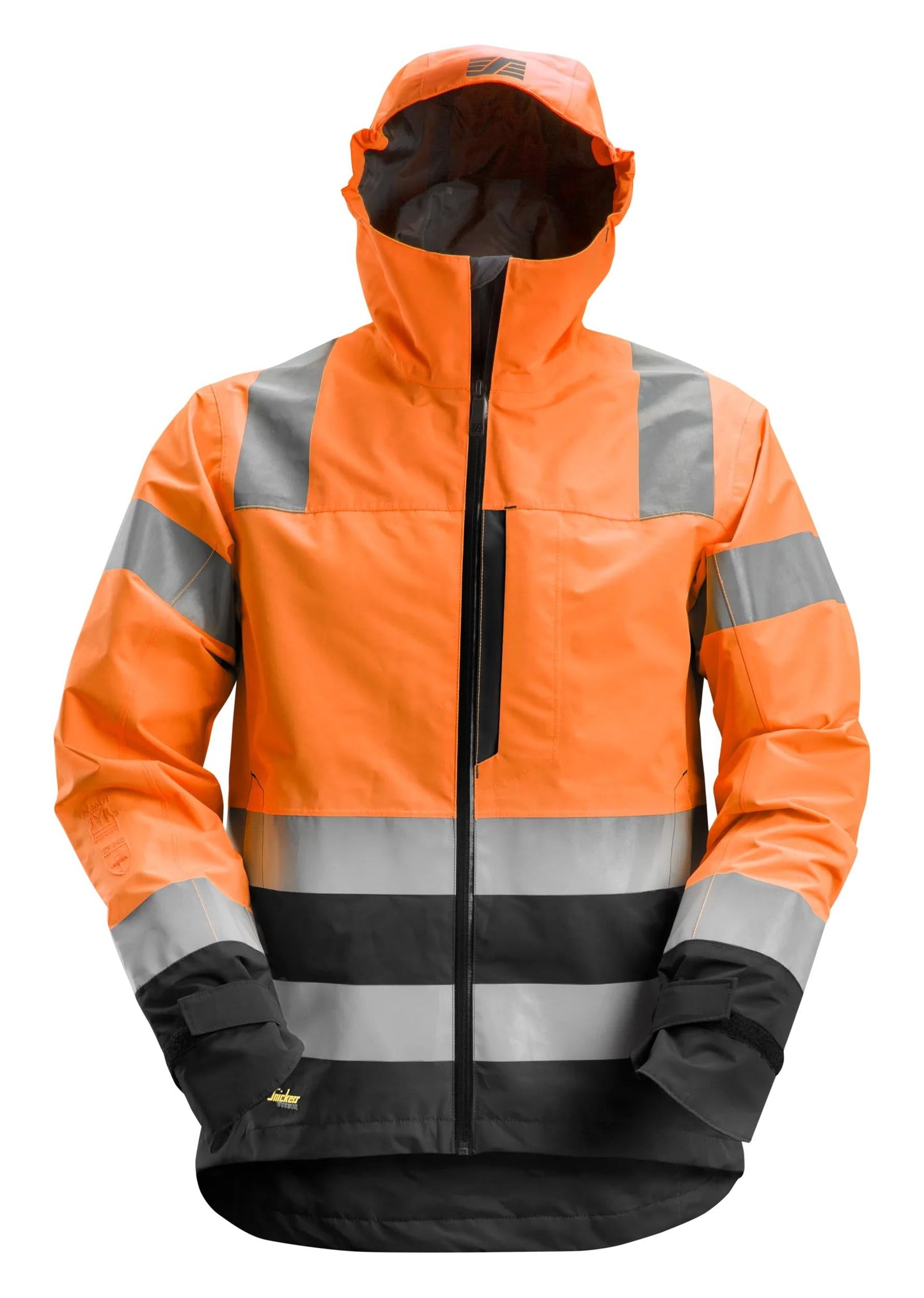 AllroundWork, Veste imperméable Softshell, haute visibilité, Classe 3