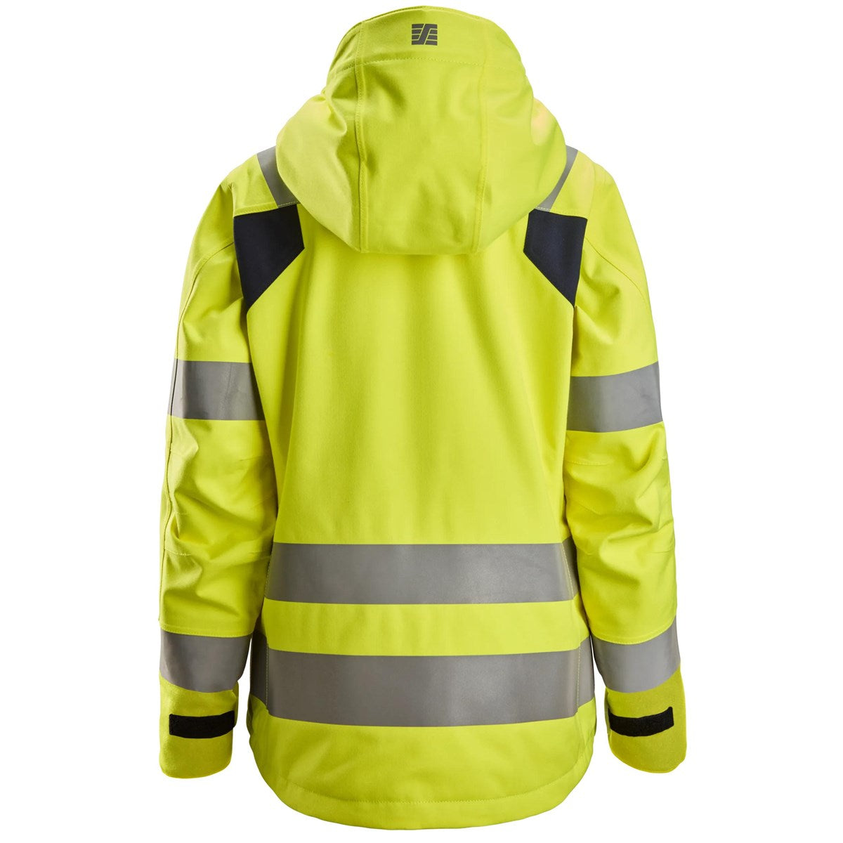 Veste Shell imperméable pour femme, haute visibilité, Classe 3