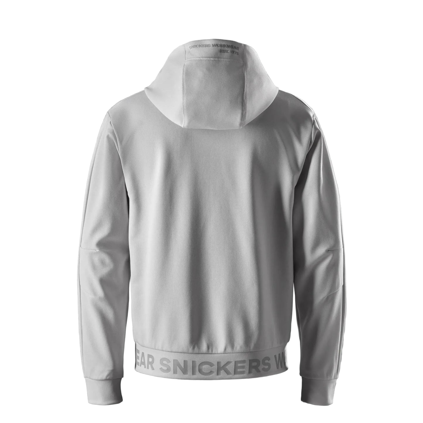 2091 - Sweat-shirt à capuche technique de couche intermédiaire, ice grey