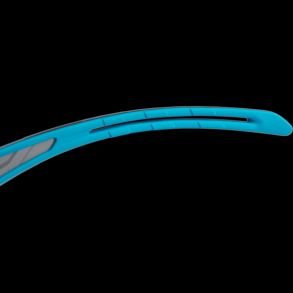 Helium Smoke Blue AF/AS Safety Glasses