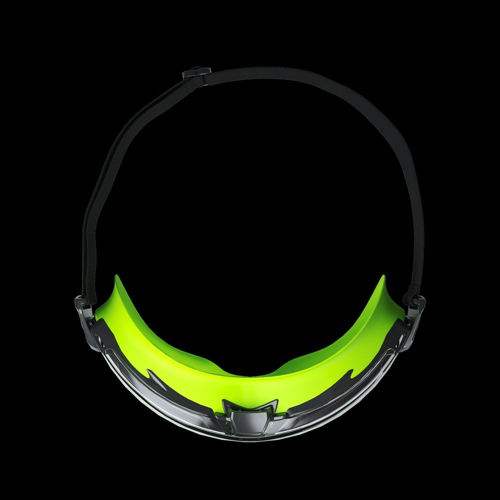 Neon Plus Clear AF/AS End Safety Goggles