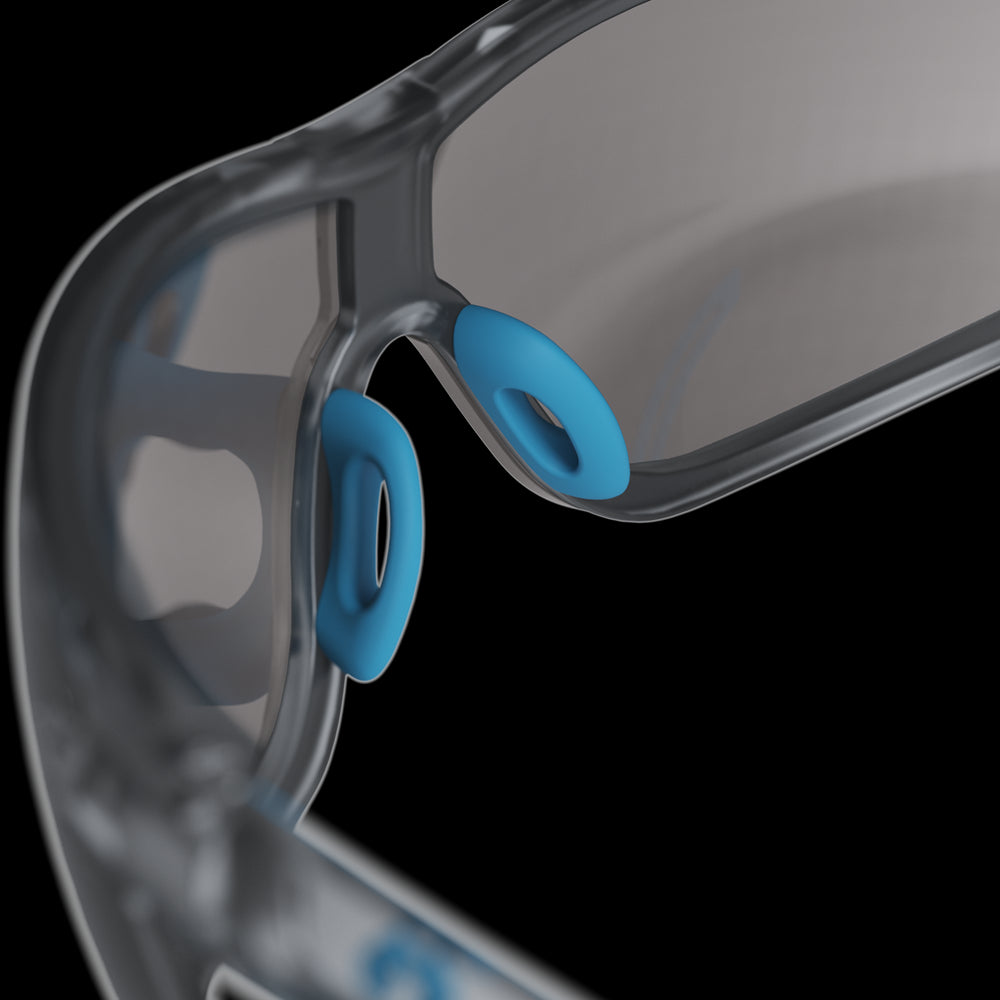 Krypton Smoke Blue AF/AS Safety Glasses