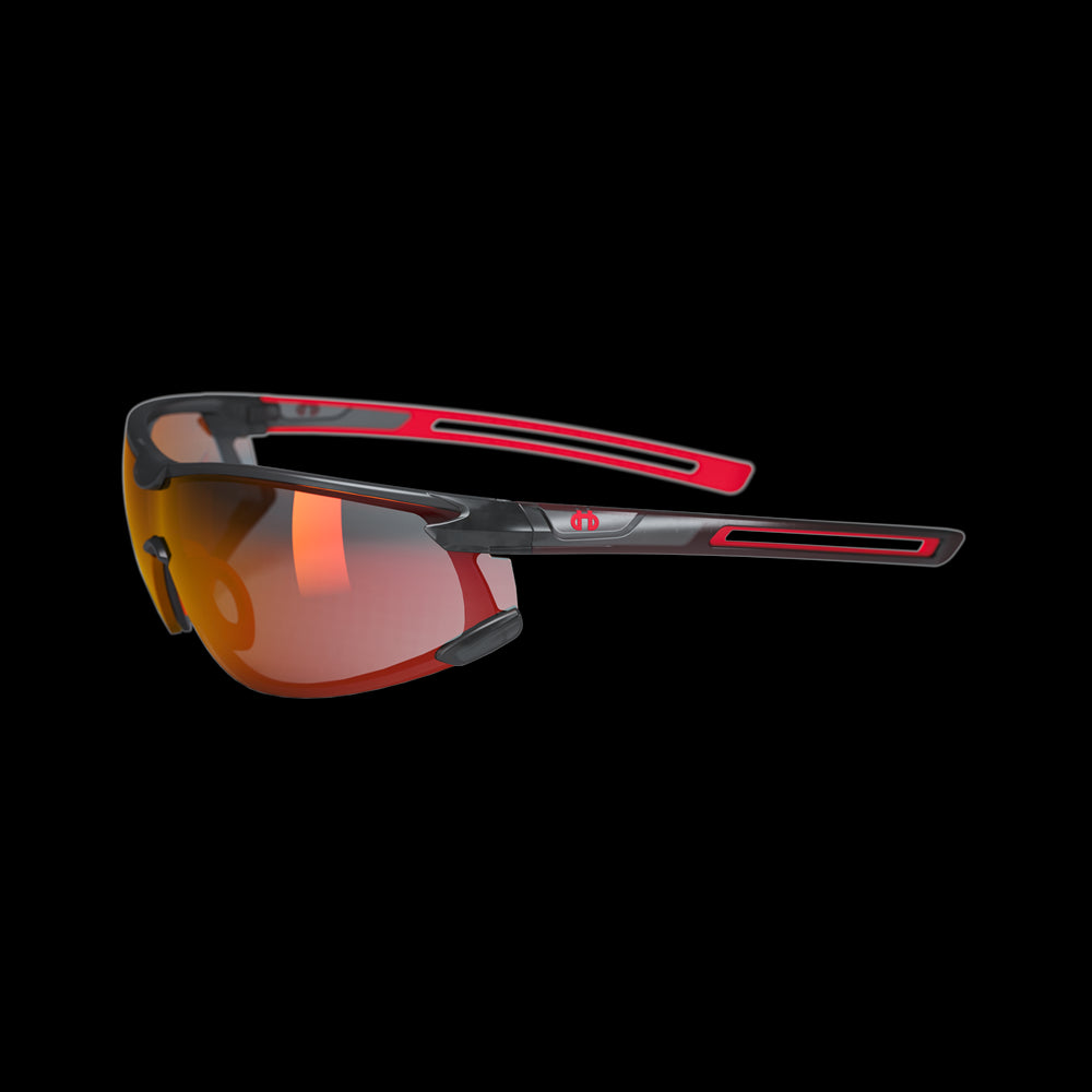 Krypton Smoke Red AF/AS Safety Glasses