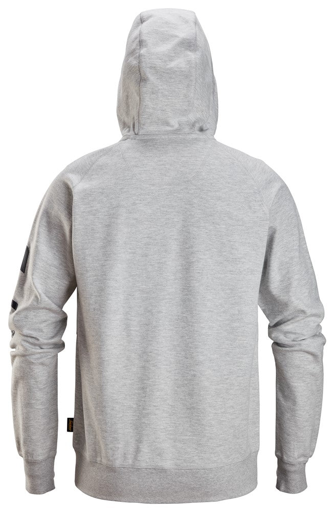 2895 - Sweat-shirt à capuche avec logo et fermeture à glissière pleine longueur
