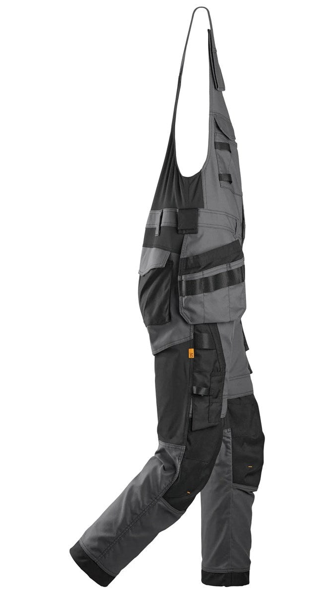 6014 - Salopette toile extensible poches fourre-tout