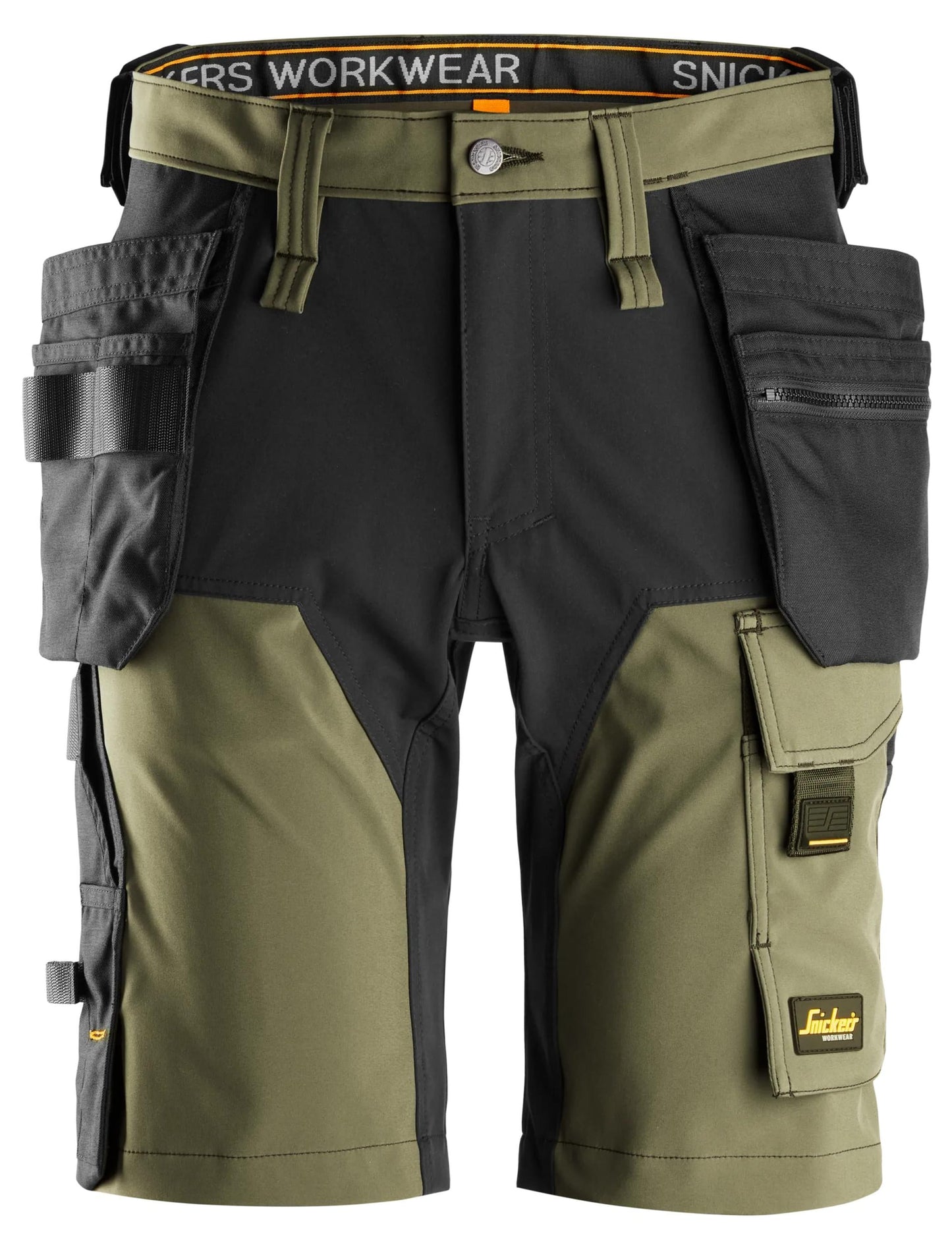 AllroundWork, Short en tissu extensible dans 4 directions avec poches holster