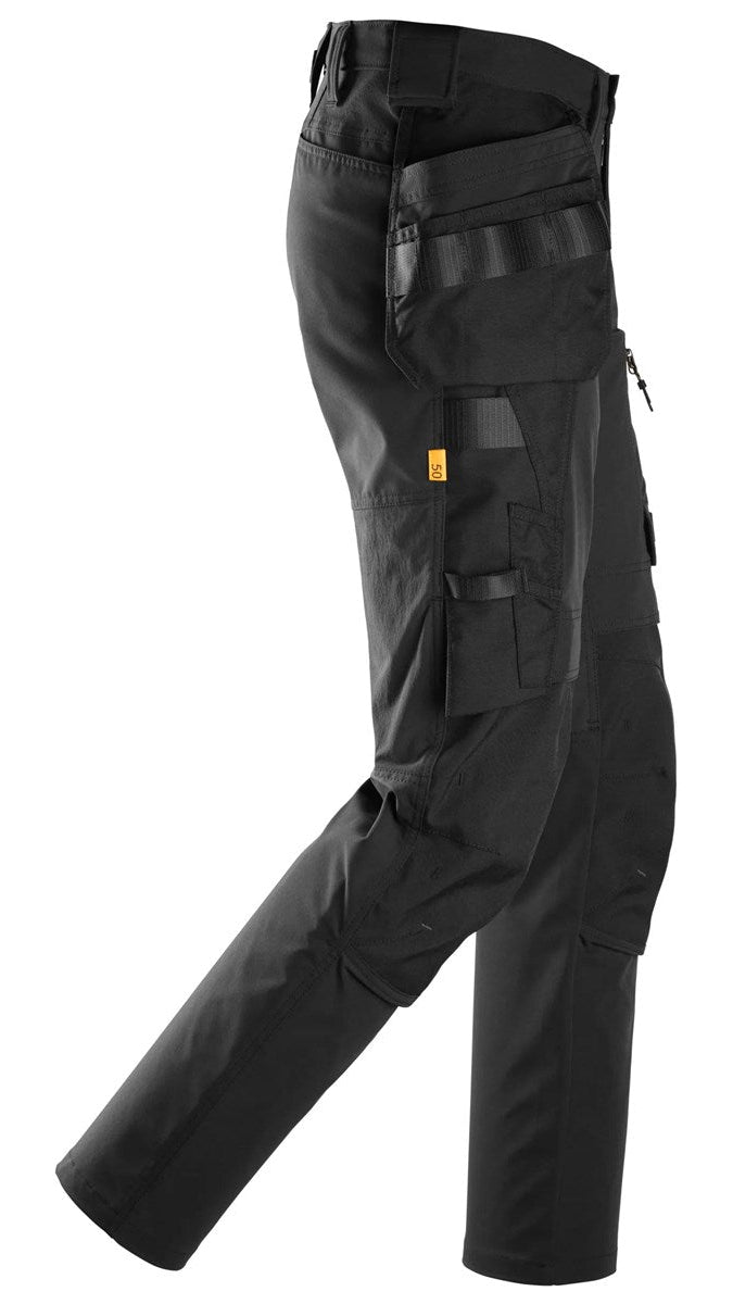 6218 - Pantalon en tissu extensible avec poches holster