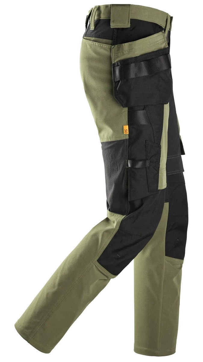 6218 - Pantalon en tissu extensible avec poches holster