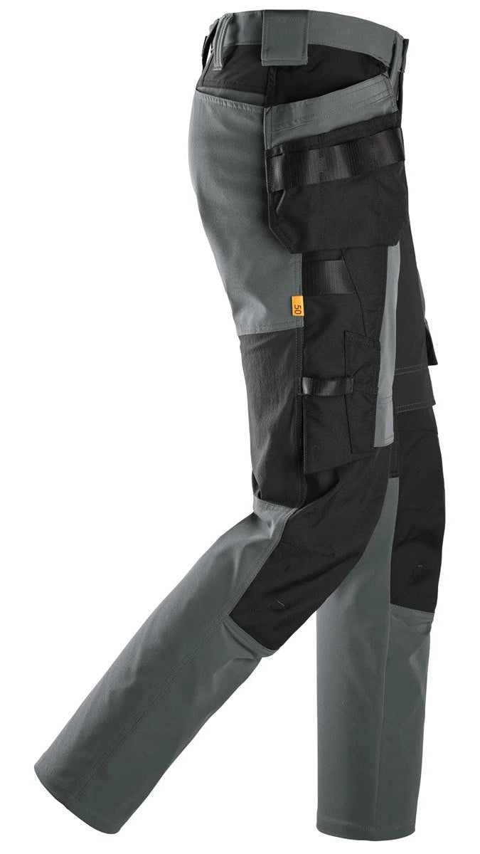 6218 - Pantalon en tissu extensible avec poches holster