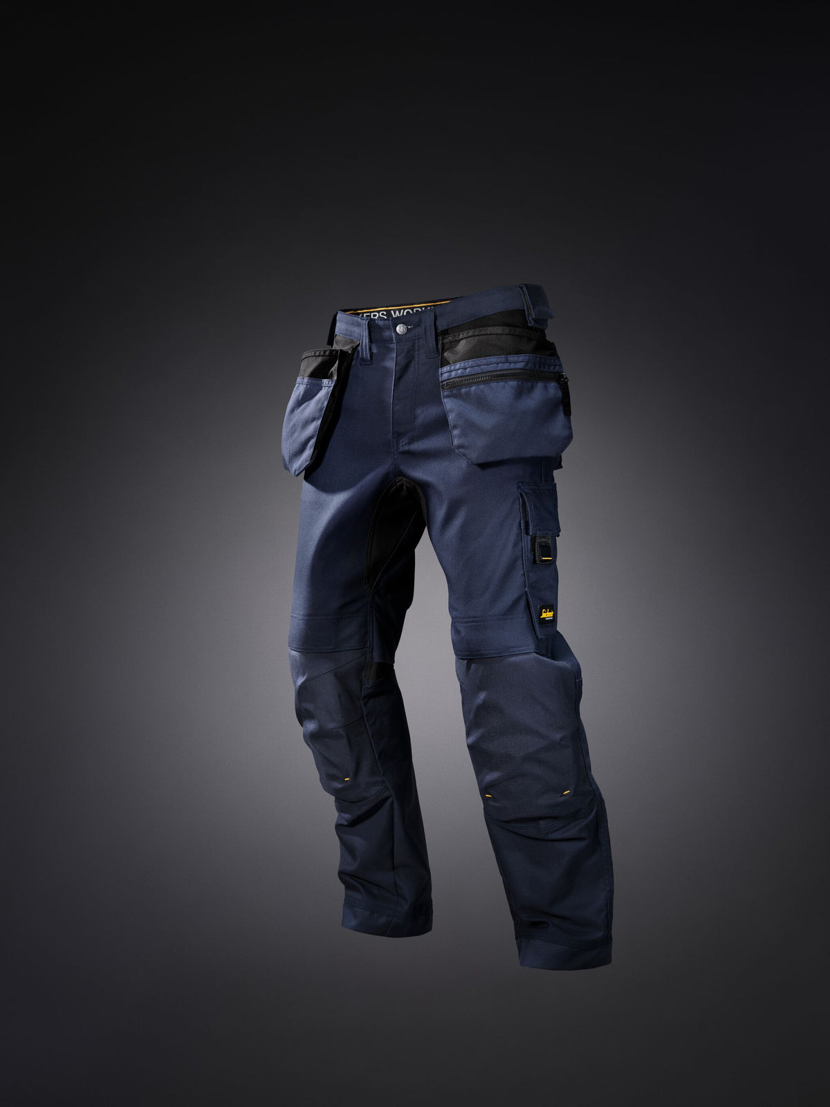 6224 - AllroundWork, Pantalon de travail en tissu extensible, Canvas+