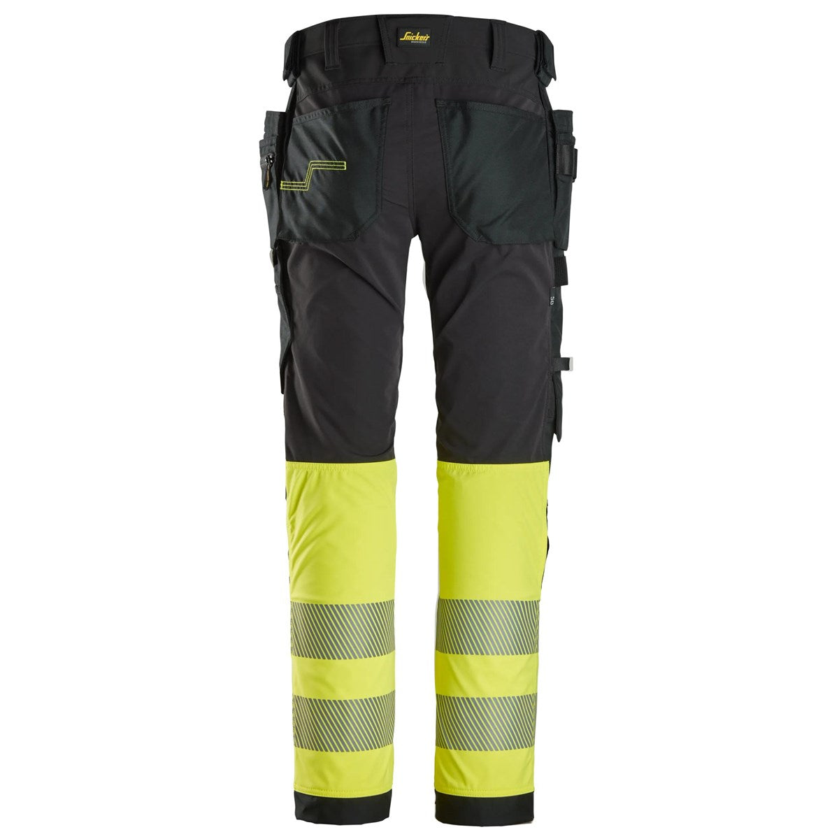 Pantalon haute visibilité extensible 4 directions poches fourre-tout, Classe 1