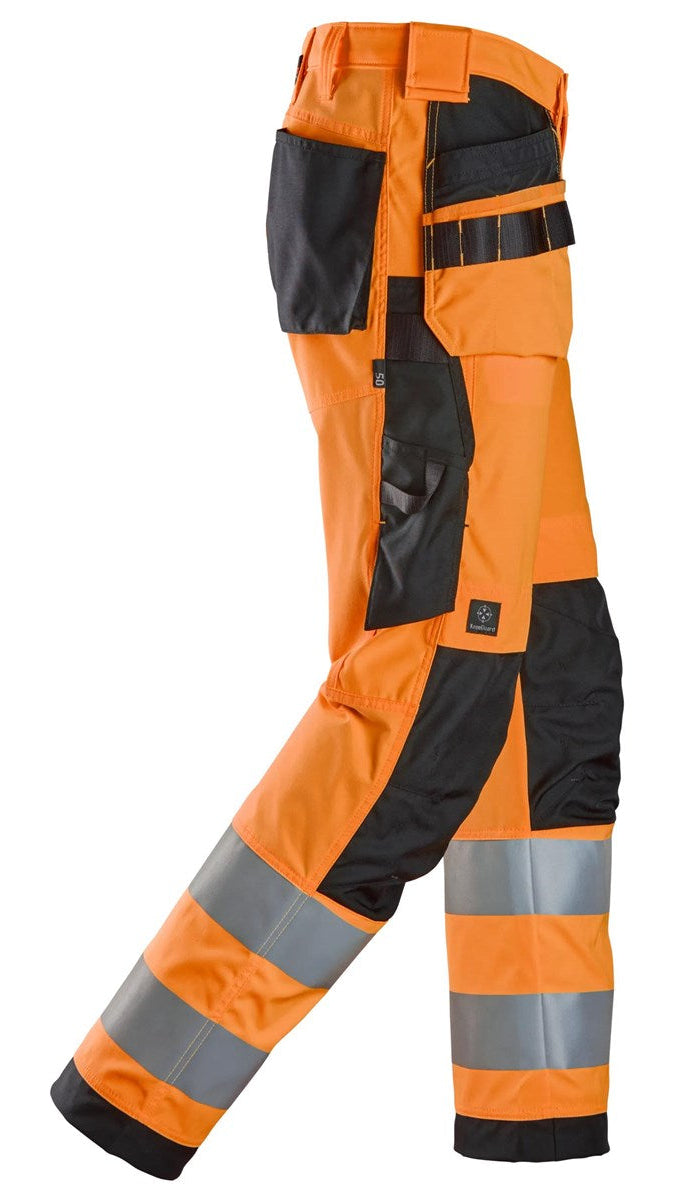 6238 - Pantalon haute visibilité poches fourre-tout, Classe 2