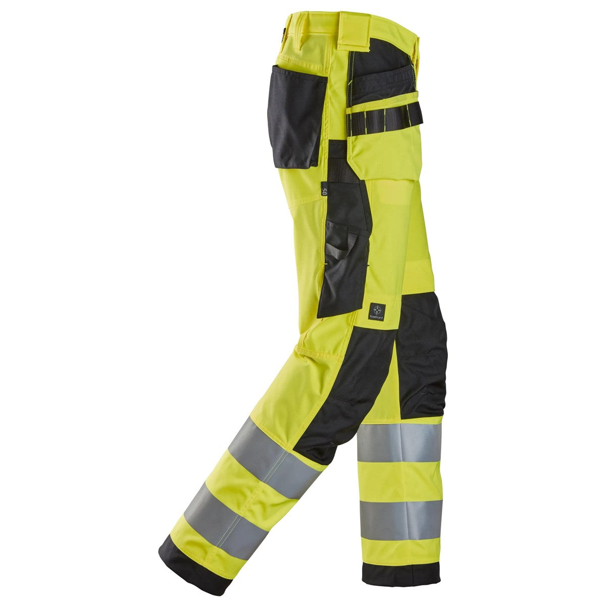 Pantalon haute visibilité poches fourre-tout, Classe 2