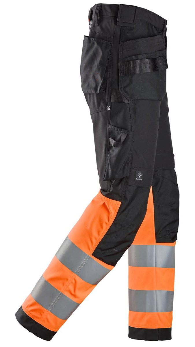 6239 - Pantalon haute visibilité poches fourre-tout, Classe 1