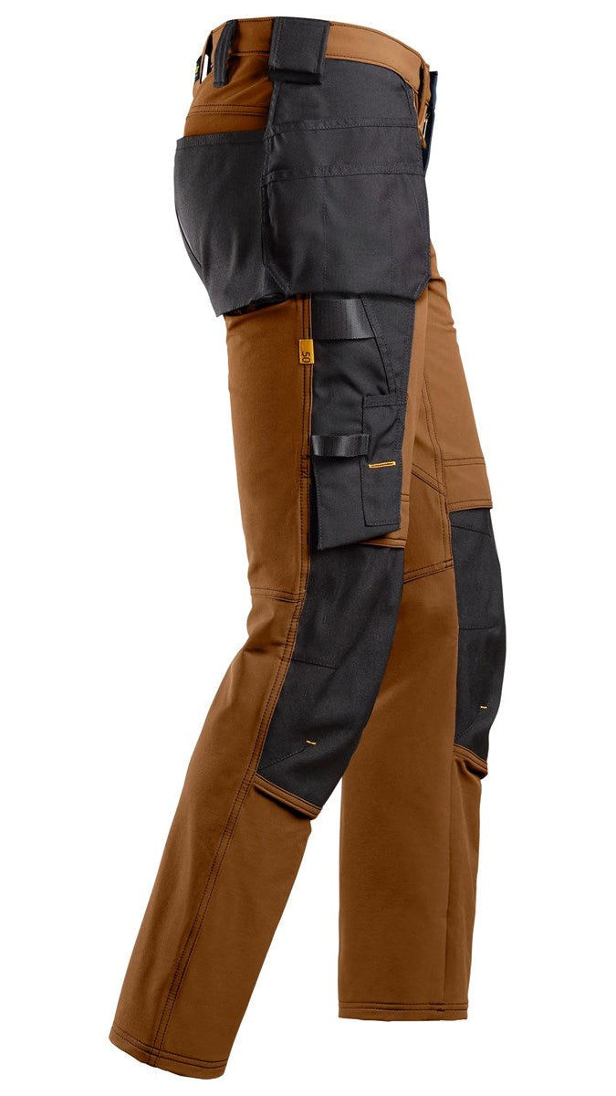 6271 - Pantalon en tissu extensible avec poches holster