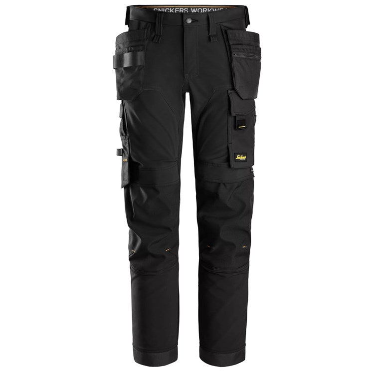 AllroundWork, Pantalon en tissu extensible dans 4 directions avec poches holster