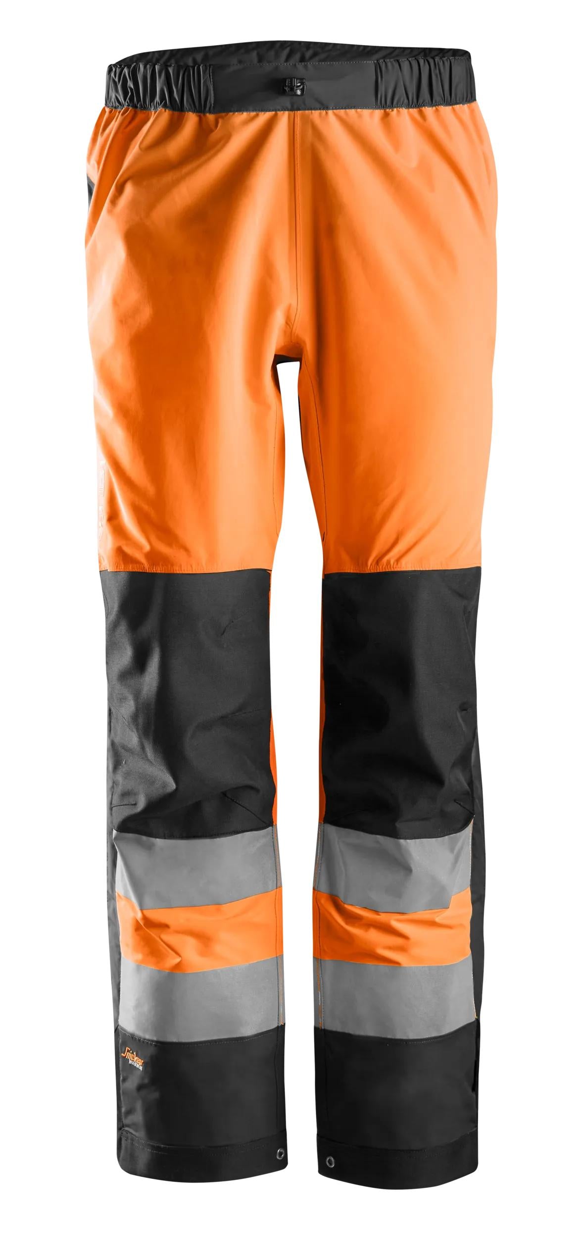 6530 - AllroundWork, Pantalon Shell imperméable, haute visibilité, Classe 2
