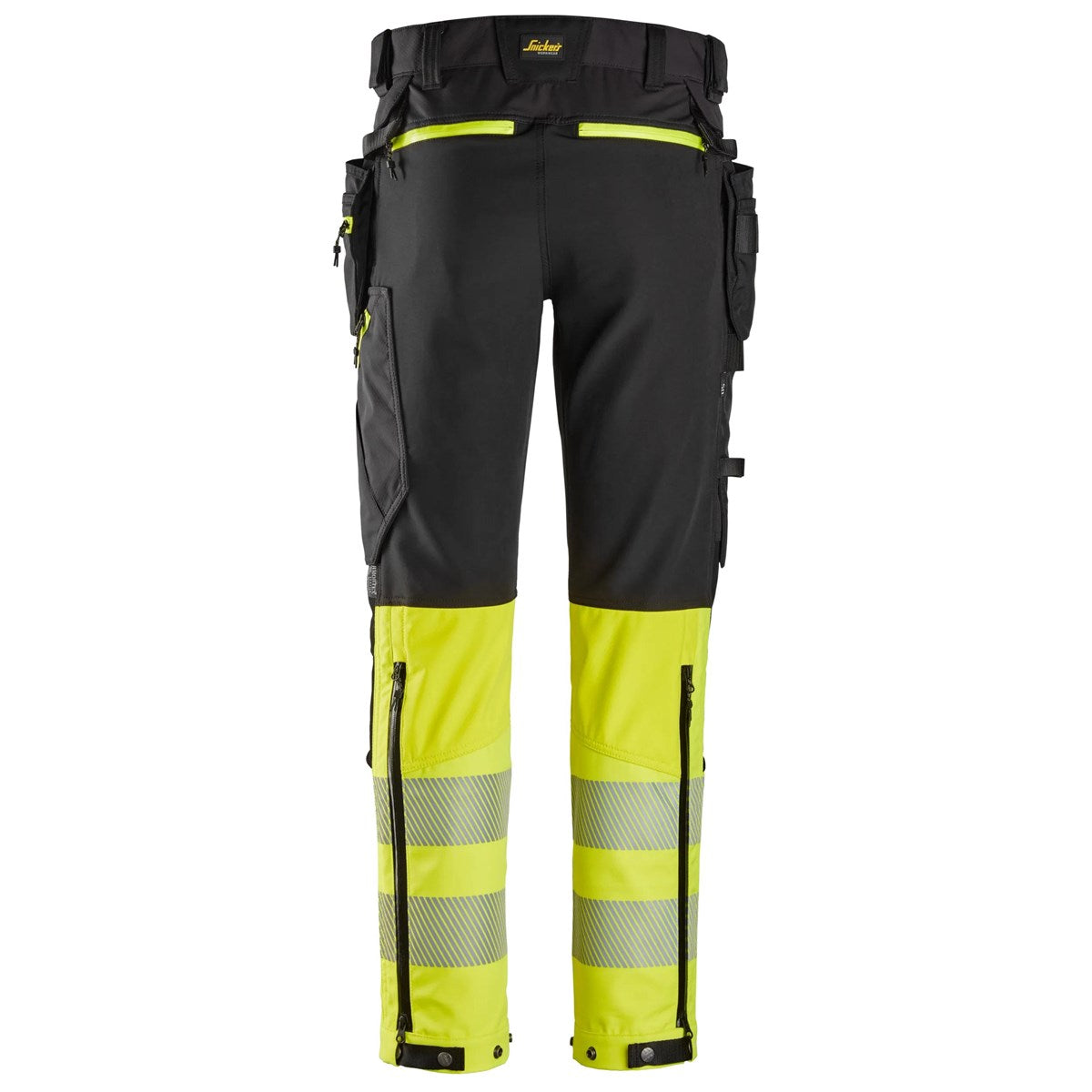 Pantalon haute visibilité poches fourre-tout détachables, Classe 1