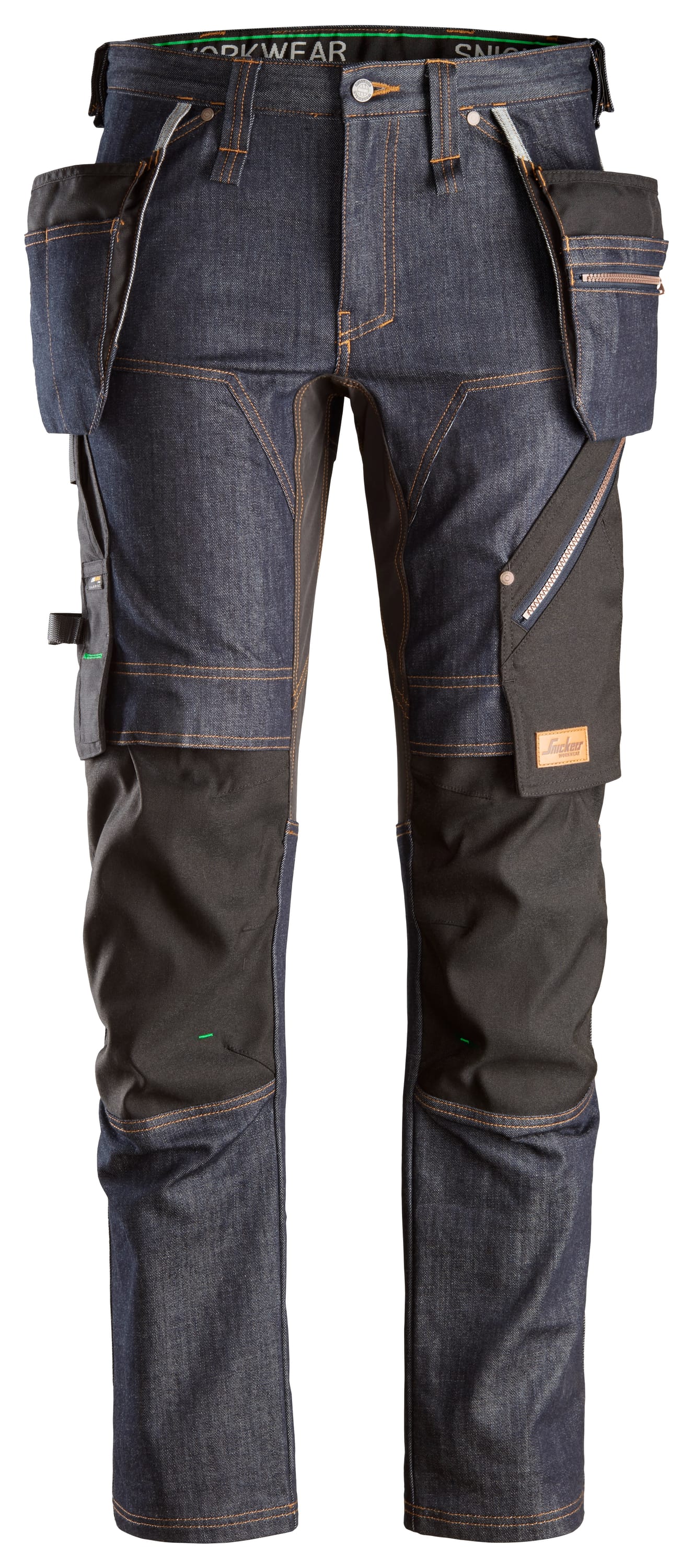 6955 - FlexiWork, Pantalon de travail en denim avec poches holster