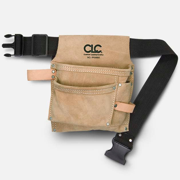 Ceinture à outils en cuir, un côté
