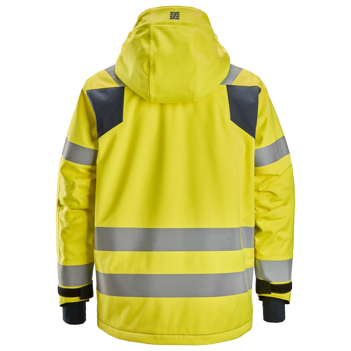 Waterproof Insulated Hood Jacket, High-Vis Class 3