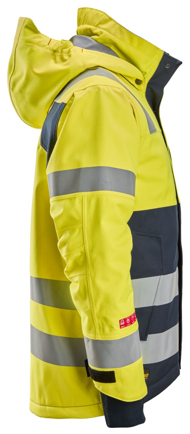 1162 - Waterproof Insulated Hood Jacket, High-Vis Class 3