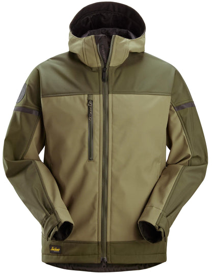 1226 - AllroundWork, Veste Softshell Stretch à capuche