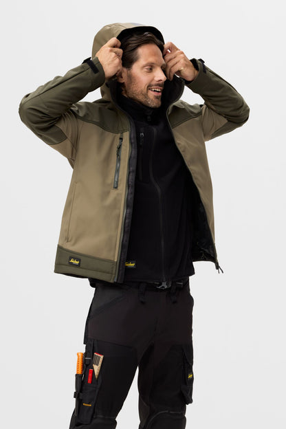 1226 - AllroundWork, Veste Softshell Stretch à capuche