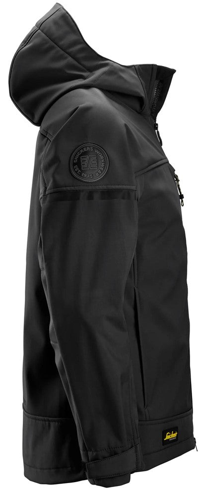 1226 AllroundWork,Veste Softshell Stretch à capuche