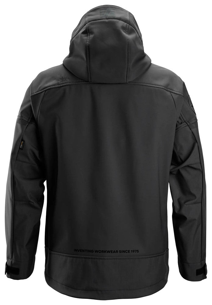 1226 AllroundWork,Veste Softshell Stretch à capuche