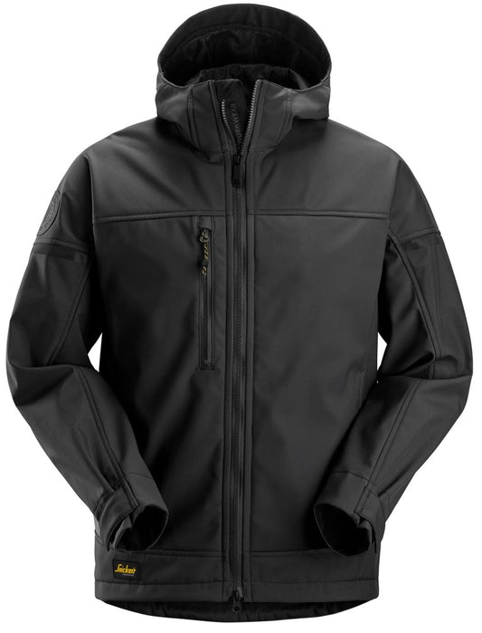 1226 AllroundWork,Veste Softshell Stretch à capuche
