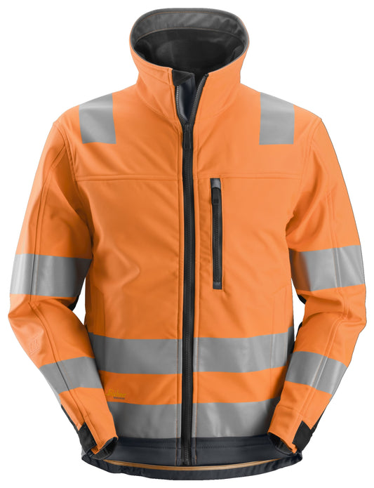 AllroundWork, Veste Softshell haute visibilité, Classe 3