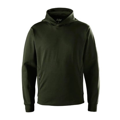 2091 - Sweat-shirt à capuche technique de couche intermédiaire, kaki