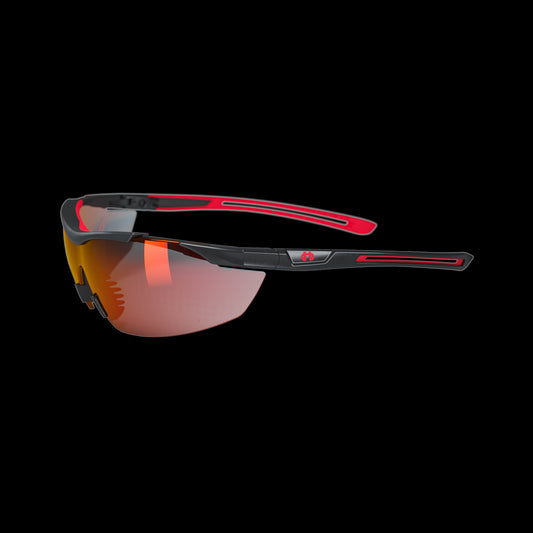 Argon Smoke Red AF/AS Safety Glasses
