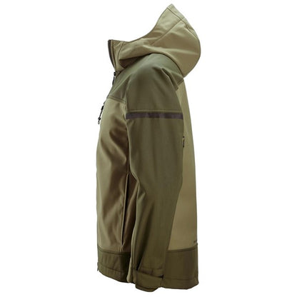 1226 - AllroundWork, Veste Softshell Stretch à capuche
