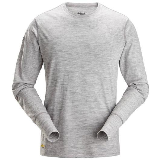T-shirt en laine à manches longues