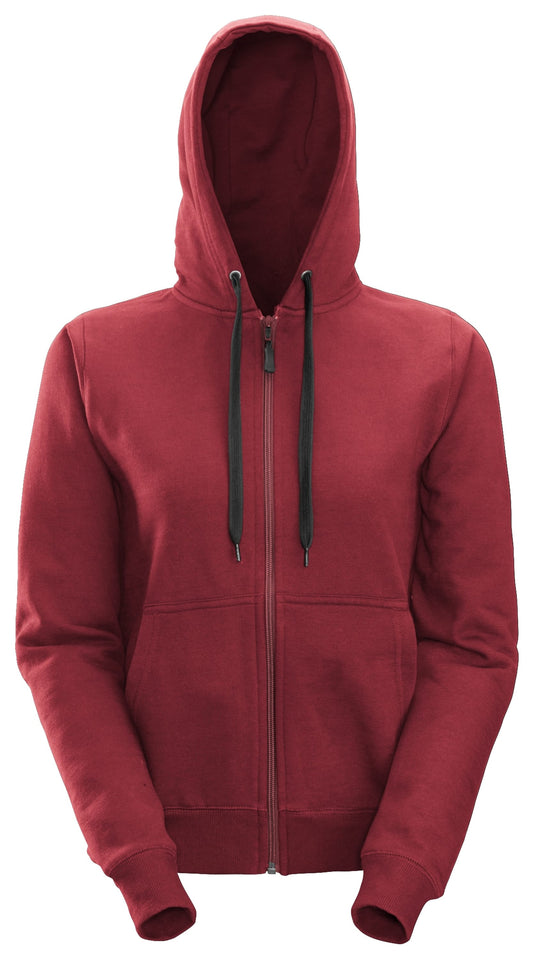 Sweat-shirt à capuche zippé pour femme