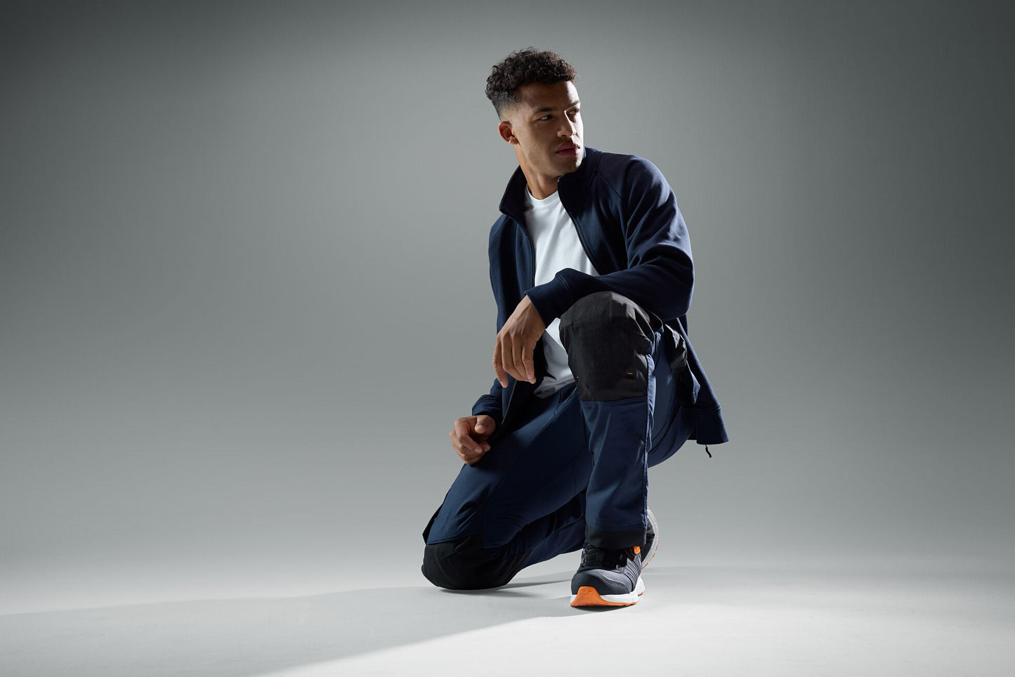 6244 - Pantalon de travail extensible en toile avec poches holster