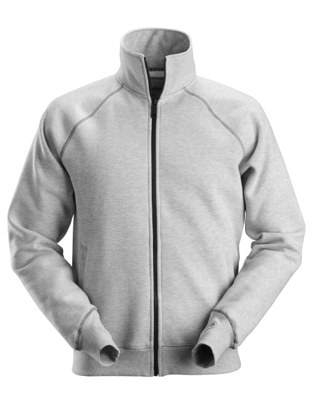 2886 - Sweat-shirt zippé pleine longueur