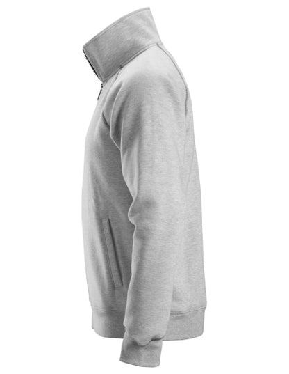 2886 - Sweat-shirt zippé pleine longueur