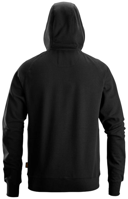 2895 - Sweat-shirt à capuche avec logo et fermeture à glissière pleine longueur