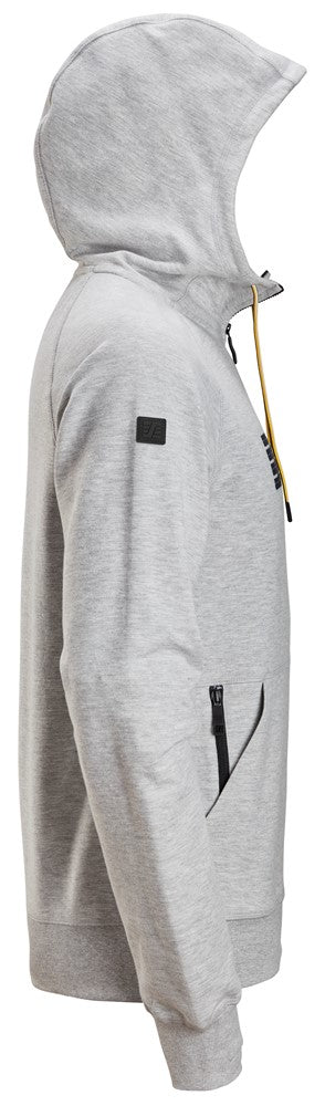 2895 - Sweat-shirt à capuche avec logo et fermeture à glissière pleine longueur