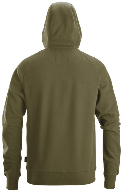 2895 - Sweat-shirt à capuche avec logo et fermeture à glissière pleine longueur