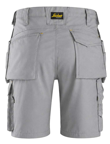 3014 - Short avec poches holster, canvas+, coupe large
