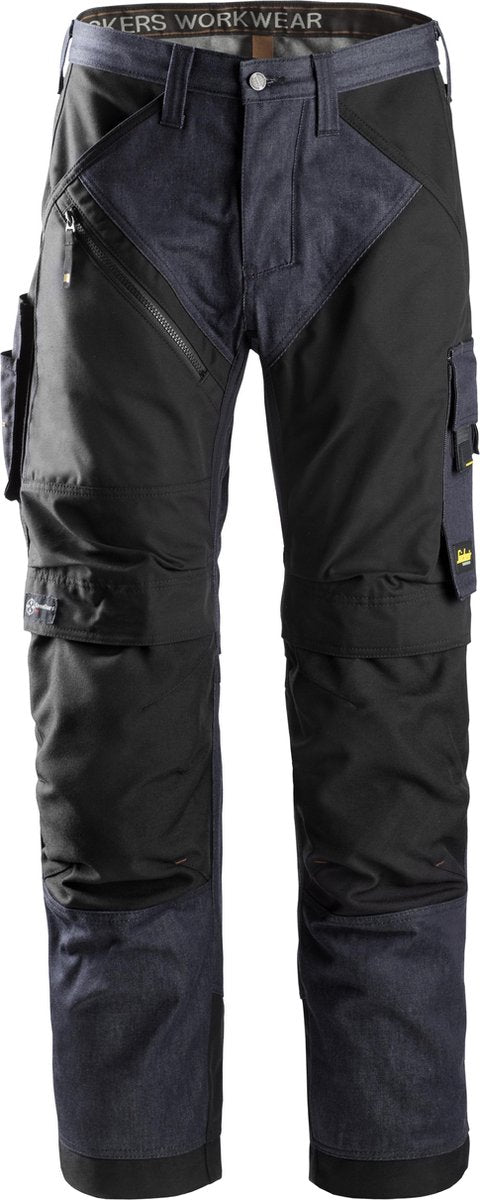 6305 - RuffWork, Pantalon de travail Denim, Canvas+