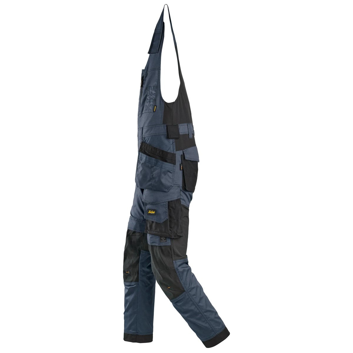 Salopette extensible poches fourre-tout