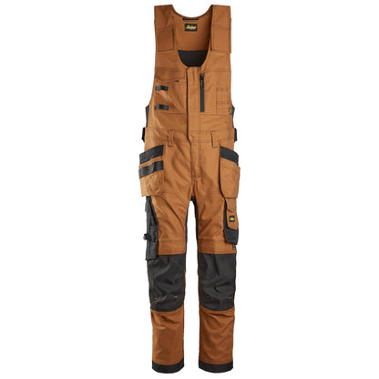 Salopette toile extensible poches fourre-tout